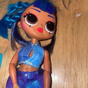 L.O.L. Surprise! Doll with Blue Hair, Purple Outfit